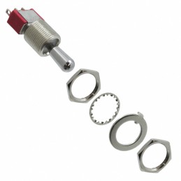 1 pcs : 100SP4T7B13M1QEH - SWITCH TOGGLE SPDT 5A 120V