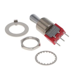 1 pcs : 100SP4T7B13M2QEH - SWITCH TOGGLE SPDT 5A 120V