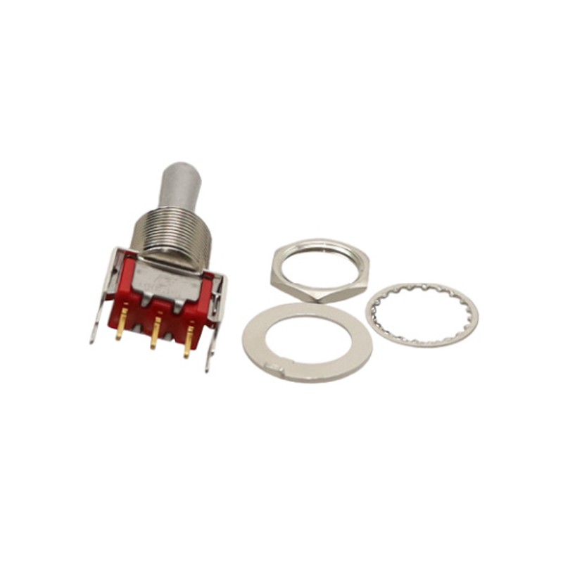 1 pcs : 100SP5T8B13VS2REH - SWITCH TOGGLE SPDT 0.4VA 20V