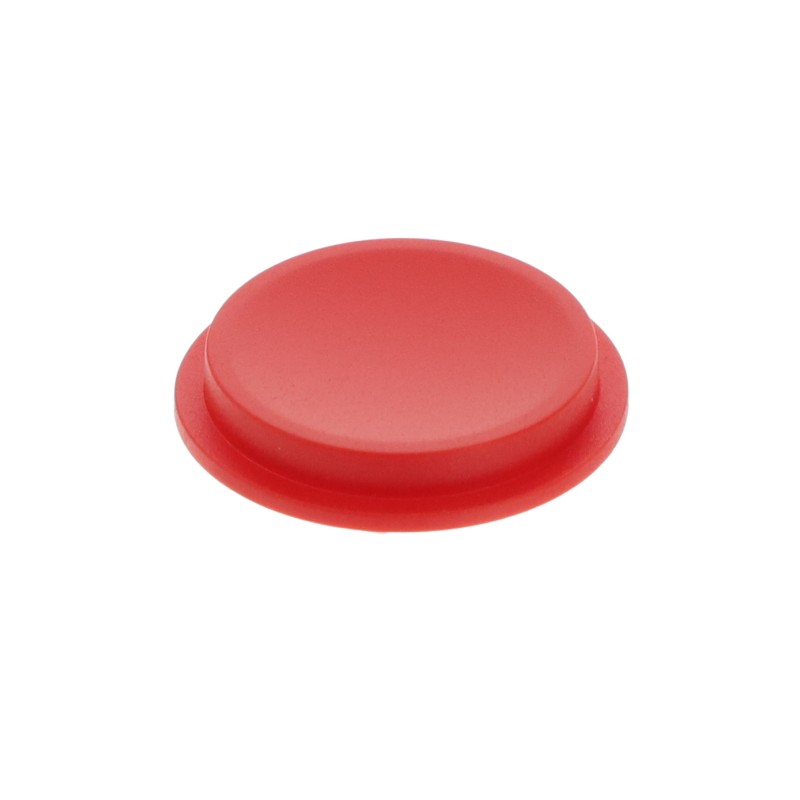 1 pcs : 10C0816 - ROUND TACT SWITCH CAP RED