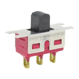 1 pcs : 1103A1BREB - SWITCH SLIDE SPDT 0.4VA 20V