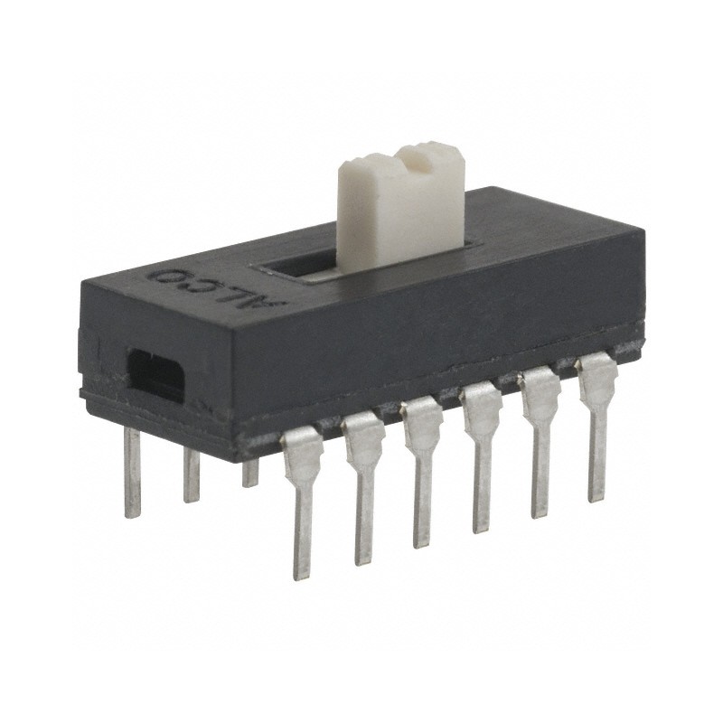 1 pcs : 1-1825010-3 - SWITCH SLIDE 4PDT 300MA 115V