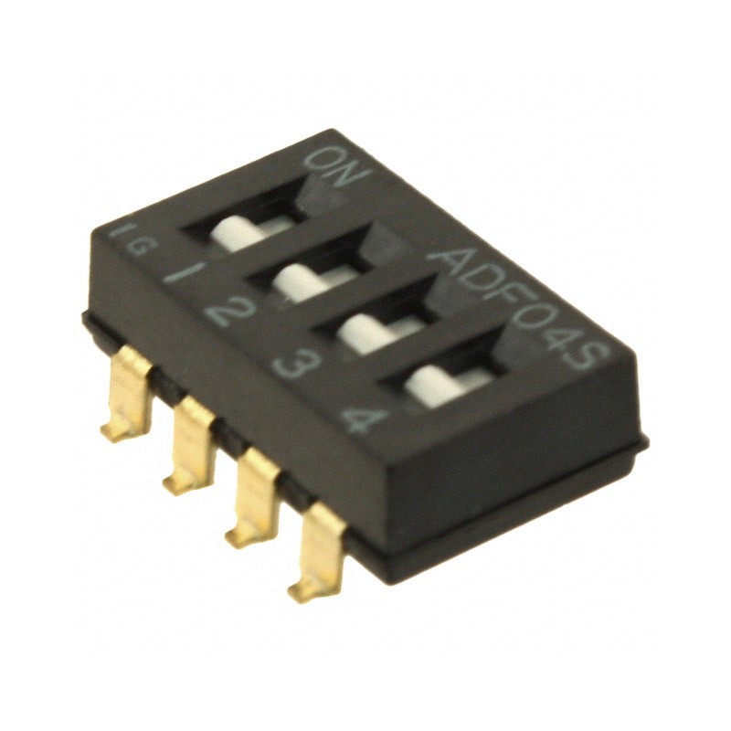 1 pcs : 1-1825059-3 - SWITCH SLIDE DIP SPST 0.025A 24V