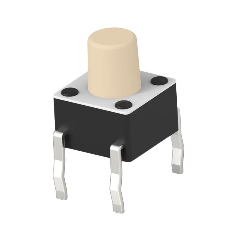 1 pcs : 1-1825910-8 - SWITCH TACTILE SPST-NO 0.05A 24V