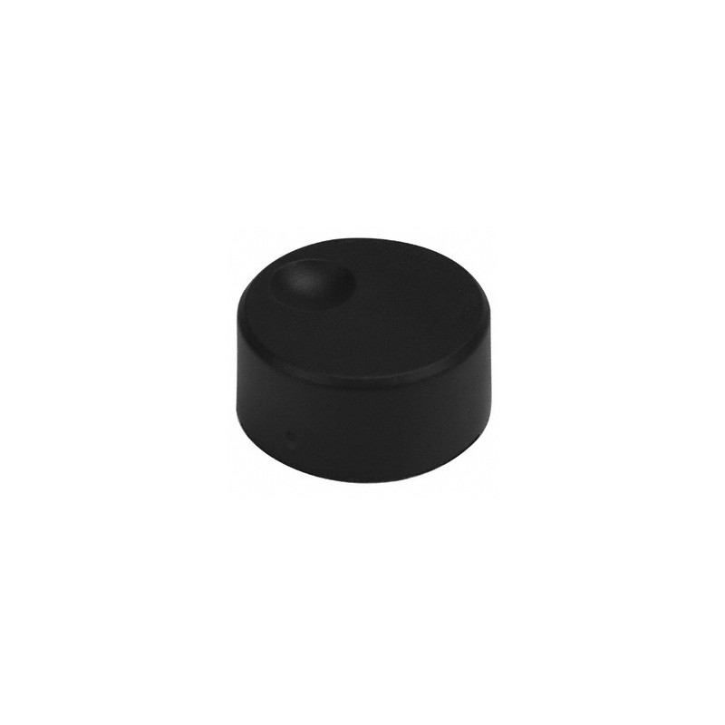 1 pcs : 11K5013-KMNB - KNOB PLASTIC 1/4' DIA BLACK