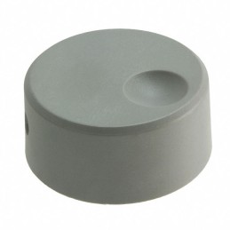 1 pcs : 11K5013-KMNG - KNOB PLASTIC 1.3' DIA GRAY