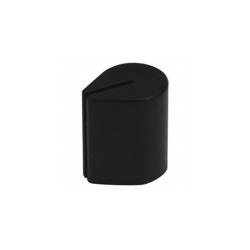 1 pcs : 11K5017-JCNB - KNOB PLASTIC 1/8' DIA BLACK