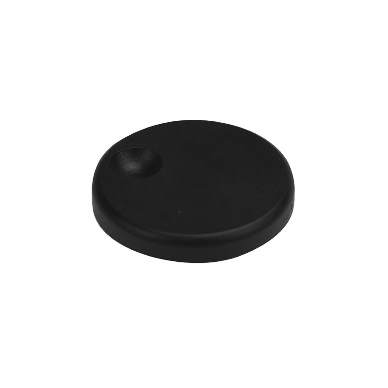 1 pcs : 11K5020-KCAB - KNOB PLASTIC 1/4' DIA BLACK