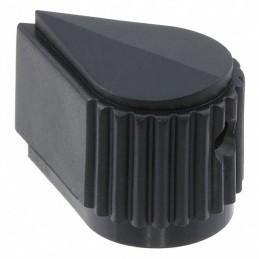 1 pcs : 11K5028-JMNB - KNOB CONTROL NYLON .125' BLK