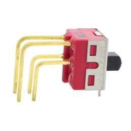 1 pcs : 1201A1VREA - SWITCH SLIDE DPDT 0.4VA 20V