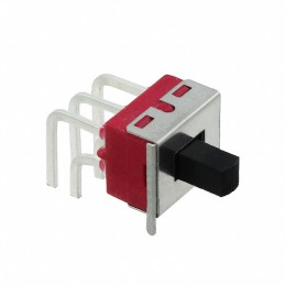 1 pcs : 1201M2S4AQE2 - SWITCH SLIDE DPDT 6A 120V