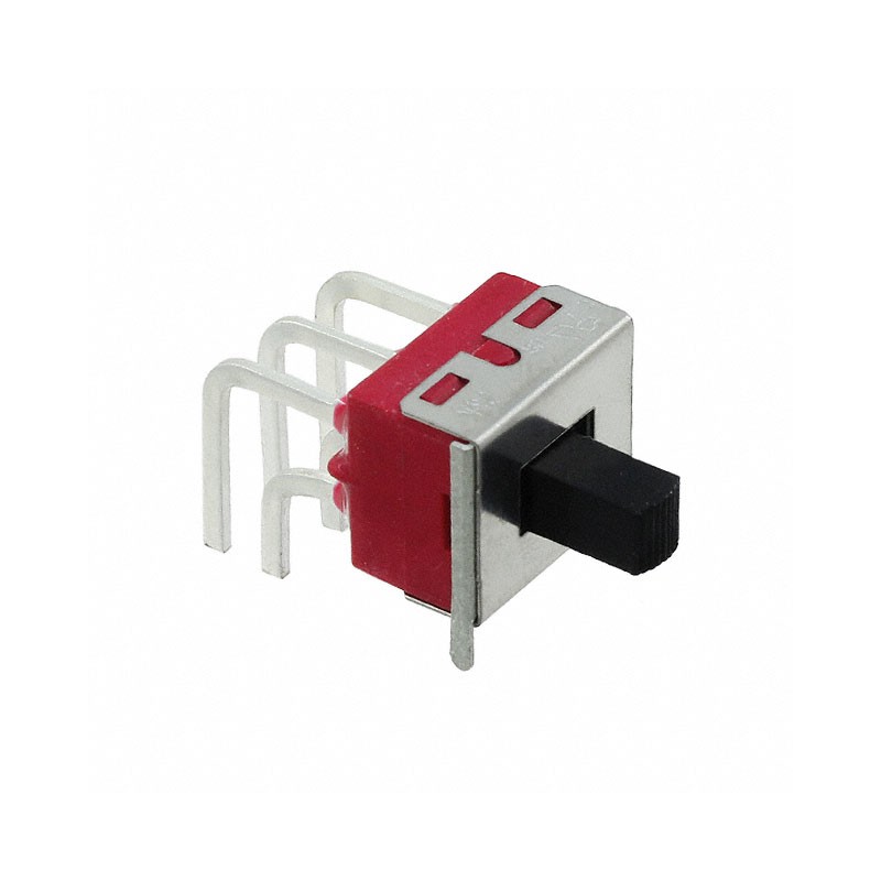 1 pcs : 1201M2S4AQE2 - SWITCH SLIDE DPDT 6A 120V