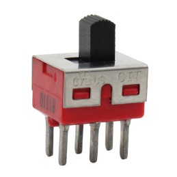 1 pcs : 1203A2CQEA - SWITCH SLIDE DPDT 5A 120V