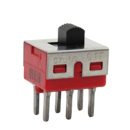 1 pcs : 1203A4CQEA - SWITCH SLIDE DPDT 5A 120V