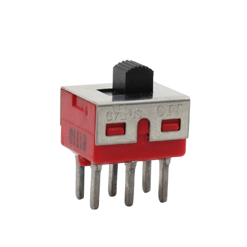 1 pcs : 1203A4CQEA - SWITCH SLIDE DPDT 5A 120V