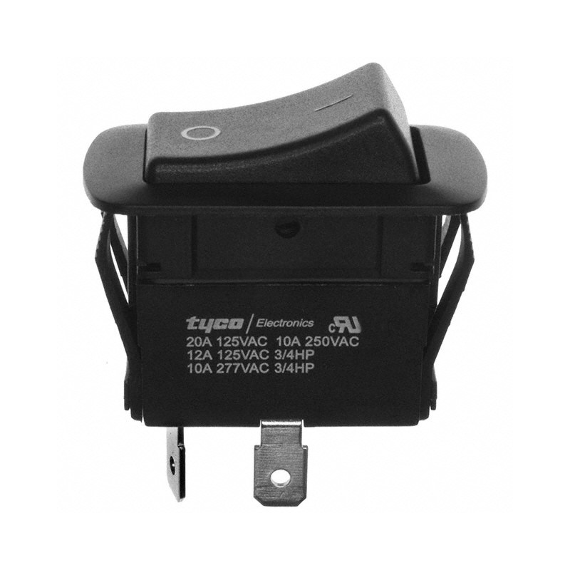 1 pcs : 1571095-2 - SWITCH ROCKER SPST 20A 125V