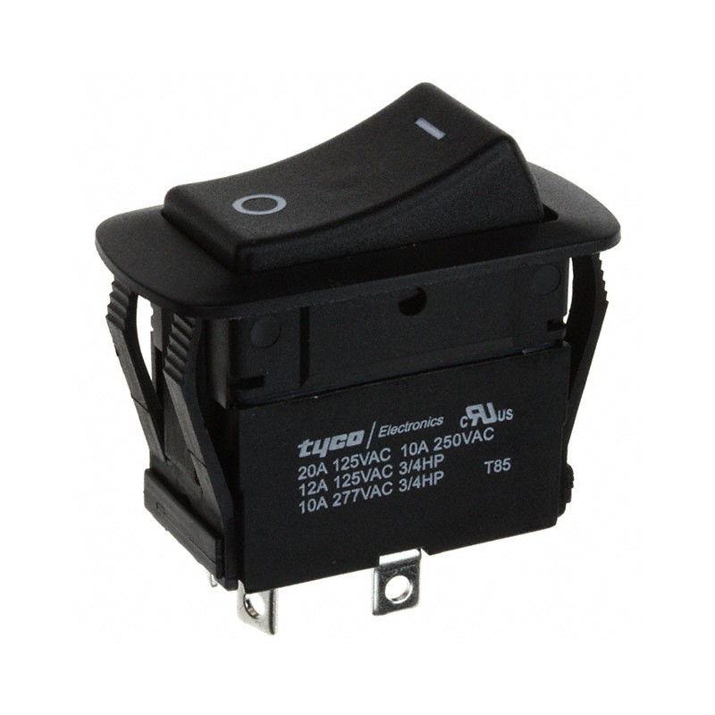 1 pcs : 1571102-6 - SWITCH ROCKER DPST 20A 125V
