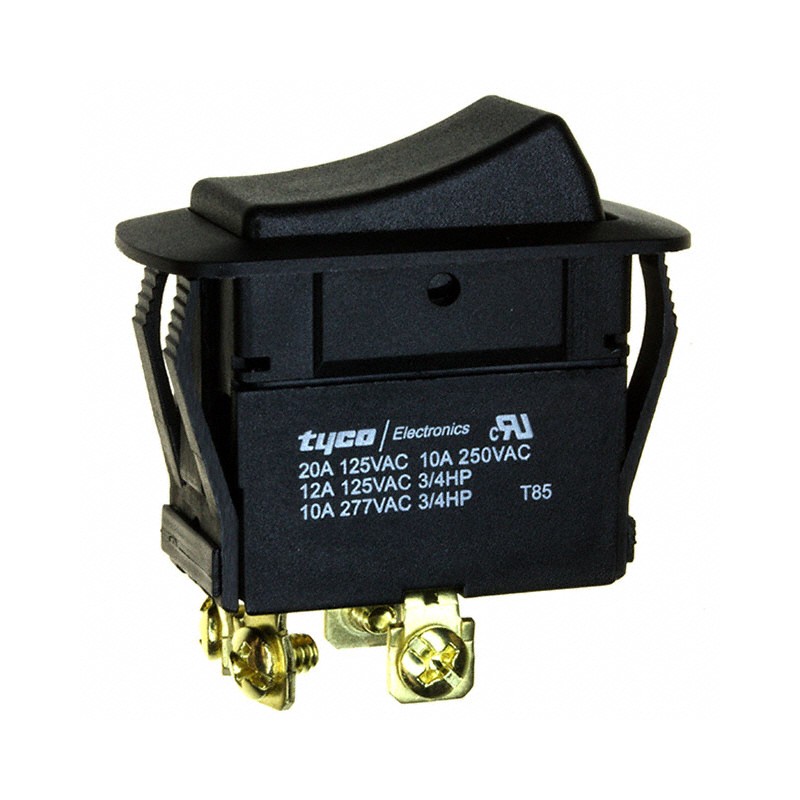 1 pcs : 1571102-9 - SWITCH ROCKER DPST 20A 125V