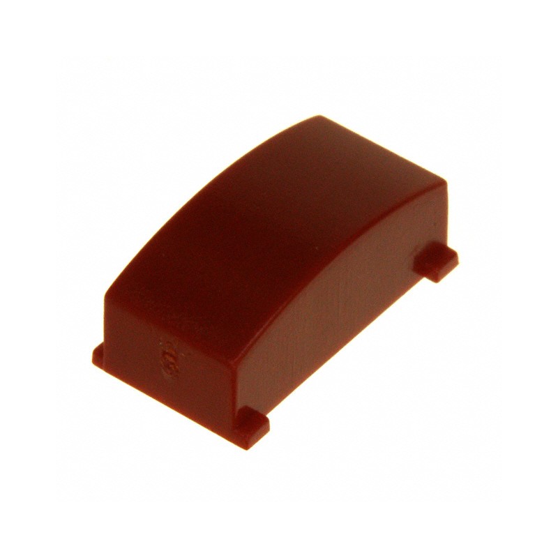 1 pcs : 1630008 - CAP PUSHBUTTON RECTANGULAR RED