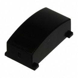 1 pcs : 1630009 - CAP PUSHBUTTON RECTANGULAR BLACK