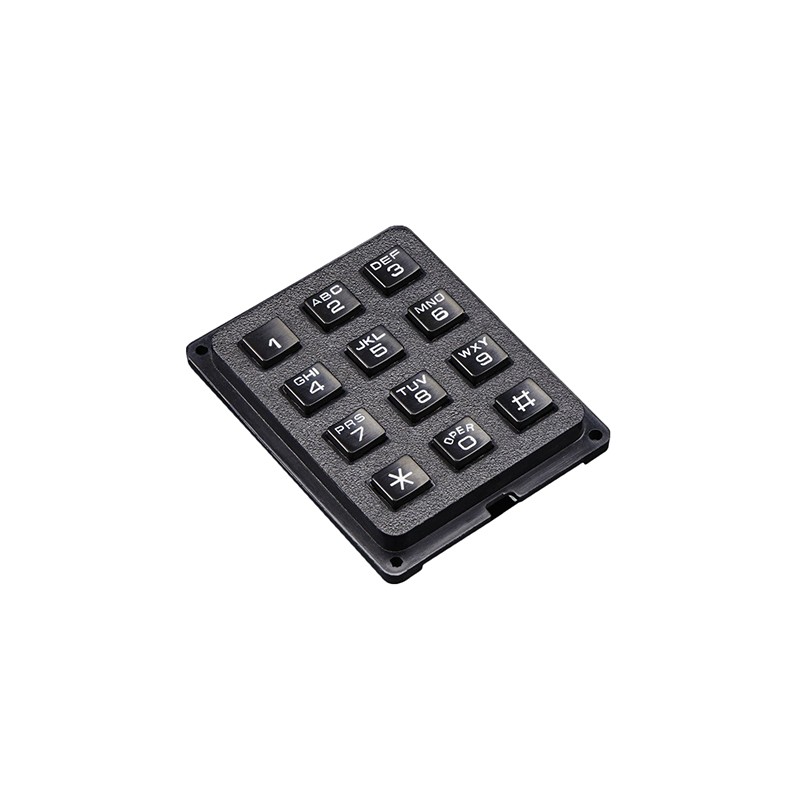 1 pcs : 1824 - SWITCH KEYPAD 12KEY NON-ILLUM