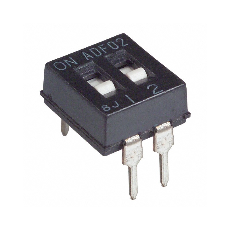 1 pcs : 1825002-1 - SWITCH SLIDE DIP SPST 0.025A 24V