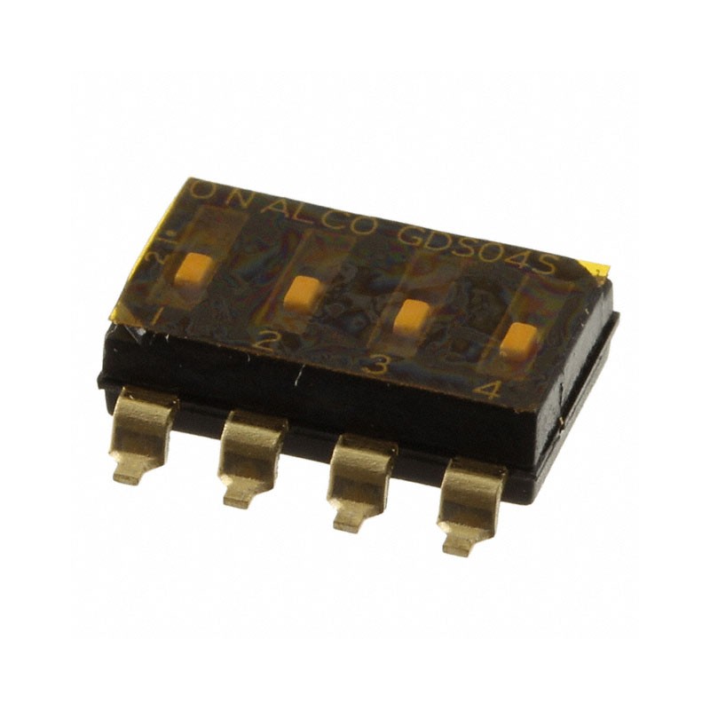 1 pcs : 1825006-8 - SWITCH SLIDE DIP SPST 0.025A 24V