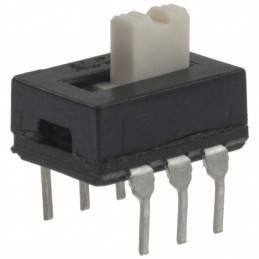 1 pcs : 1825010-1 - SWITCH SLIDE DPDT 300MA 115V