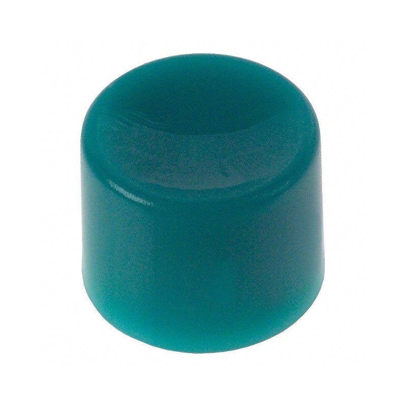 1 pcs : 1825068-5 - CAP PUSHBUTTON ROUND GREEN