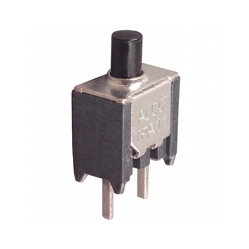 1 pcs : 1825096-1 - SWITCH PUSH SPST-NO 0.4VA 20V