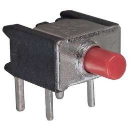 1 pcs : 1825096-5 - SWITCH PUSH SPST-NO 0.4VA 20V