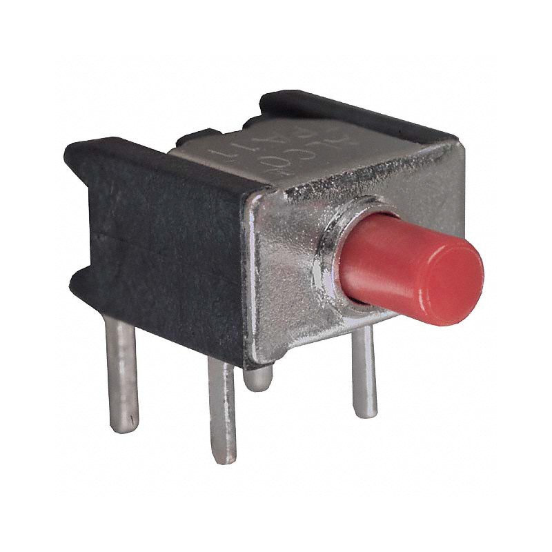 1 pcs : 1825096-5 - SWITCH PUSH SPST-NO 0.4VA 20V