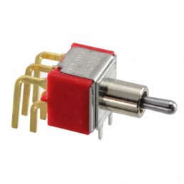 1 pcs : 1825139-2 - SWITCH TOGGLE DPDT 0.4VA 20V