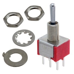 1 pcs : 1825139-9 - SWITCH TOGGLE DPDT 5A 120V