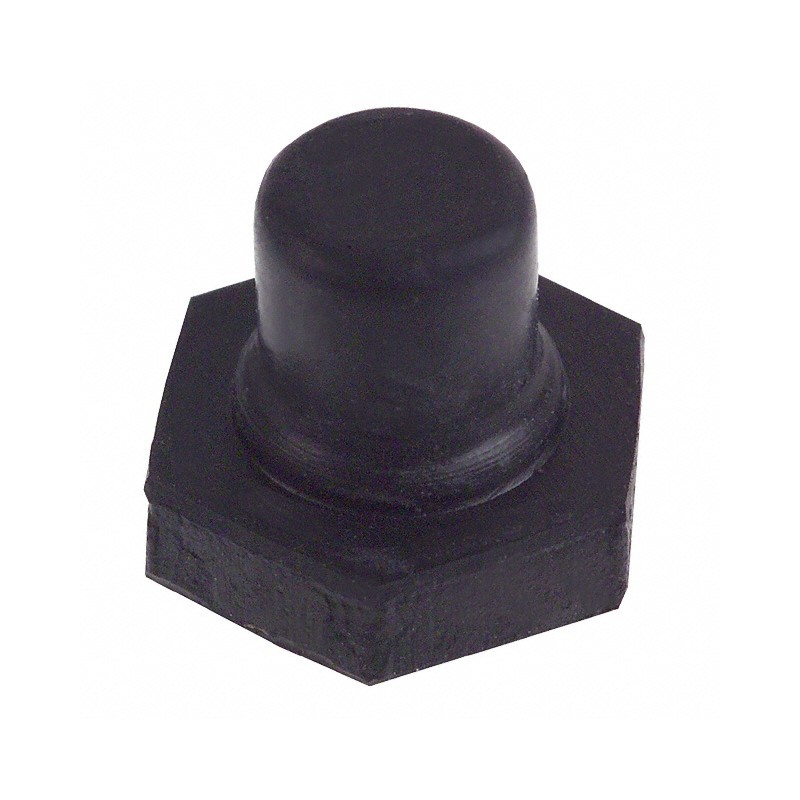 1 pcs : 1825615-1 - PUSHBUTTON FULL BOOT BLACK