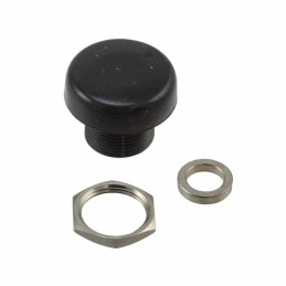 1 pcs : 1825618-1 - PUSHBUTTON FULL BOOT BLACK