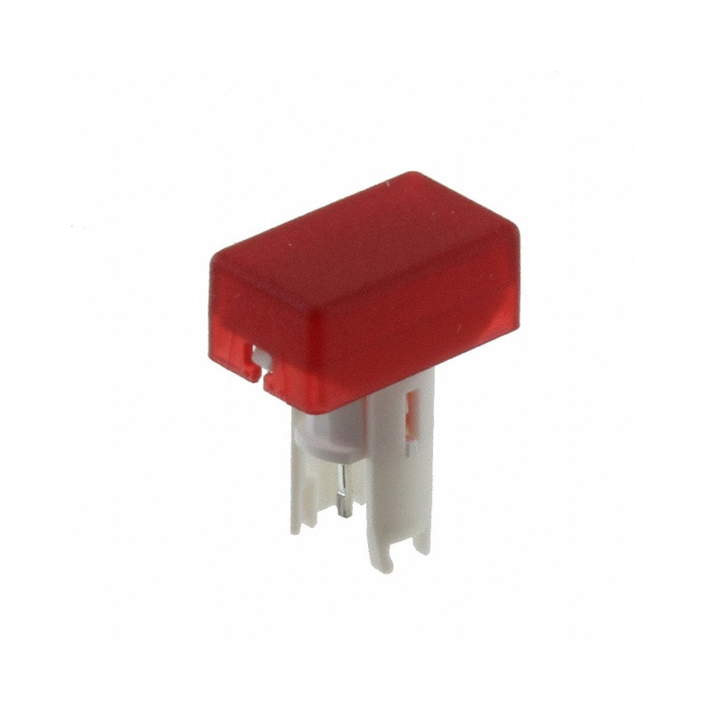 1 pcs : 18-941.2L - CAP PUSHBUTTON RECTANGLE RED