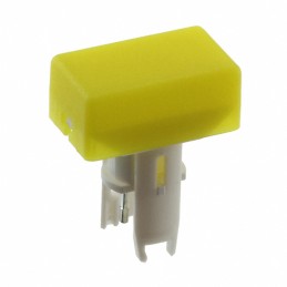 1 pcs : 18-941.4L - CAP PUSHBUTTON RECTANGLE YLW