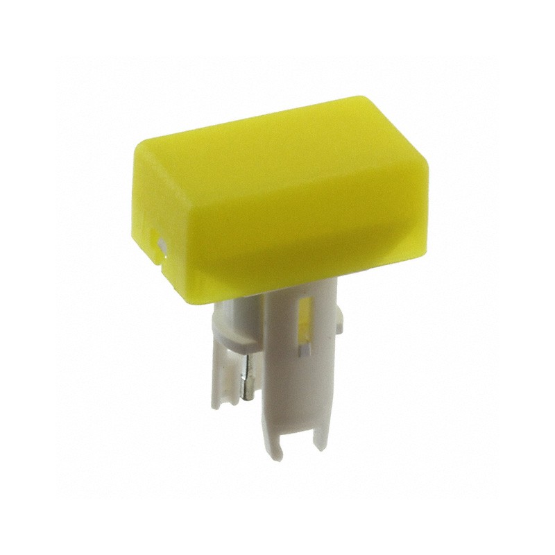 1 pcs : 18-941.4L - CAP PUSHBUTTON RECTANGLE YLW
