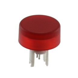 1 pcs : 18-961.2L - CAP PUSHBUTTON ROUND RED