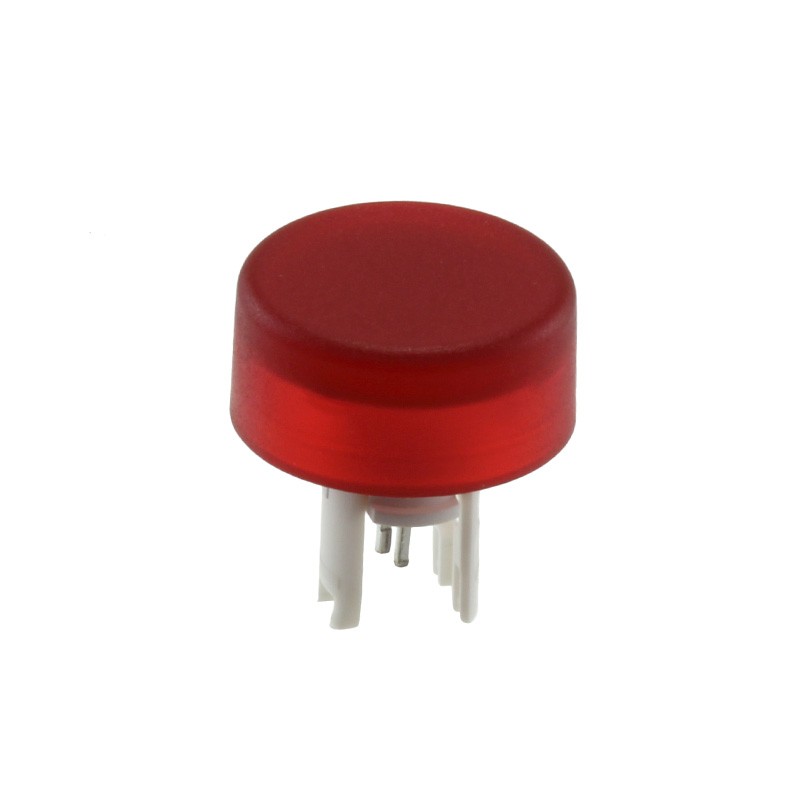 1 pcs : 18-961.2L - CAP PUSHBUTTON ROUND RED