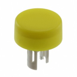 1 pcs : 18-961.4L - CAP PUSHBUTTON ROUND YLW