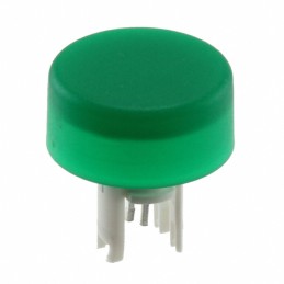 1 pcs : 18-961.5L - CAP PUSHBUTTON ROUND GRN