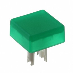 1 pcs : 18-981.5L - CAP PUSHBUTTON SQUARE GRN
