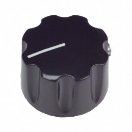 1 pcs : 1914N - KNOB ROTARY ROUND .25'DIA SHAFT