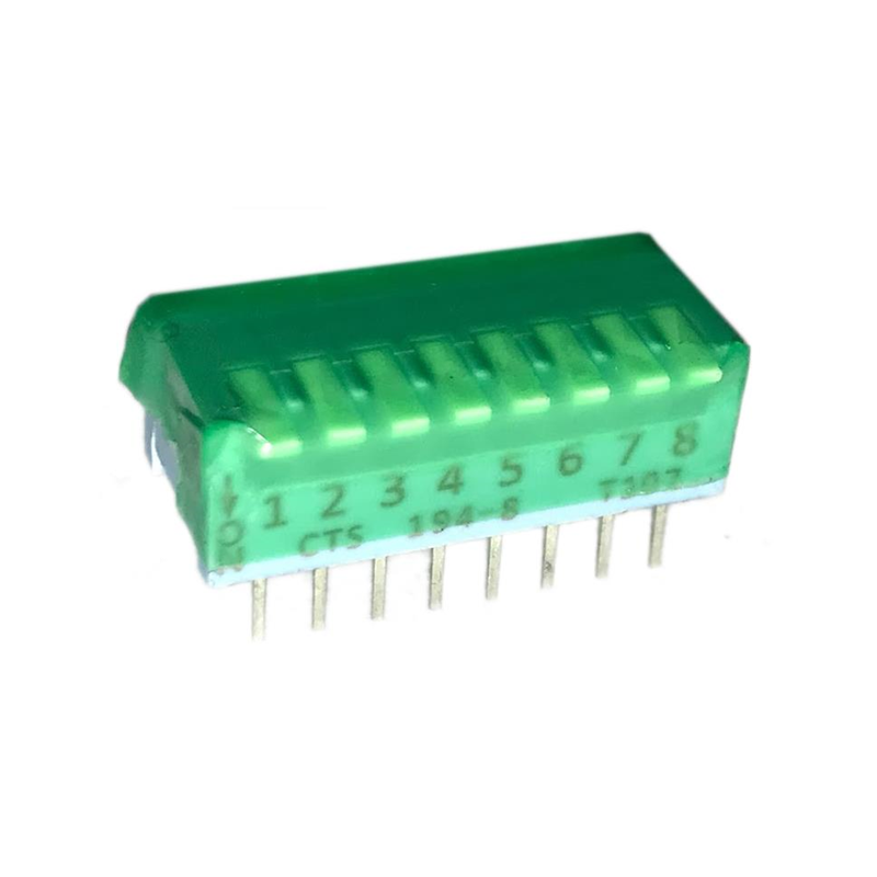 1 pcs : 194-8MST - SWITCH PIANO DIP SPST 0.05A 24V