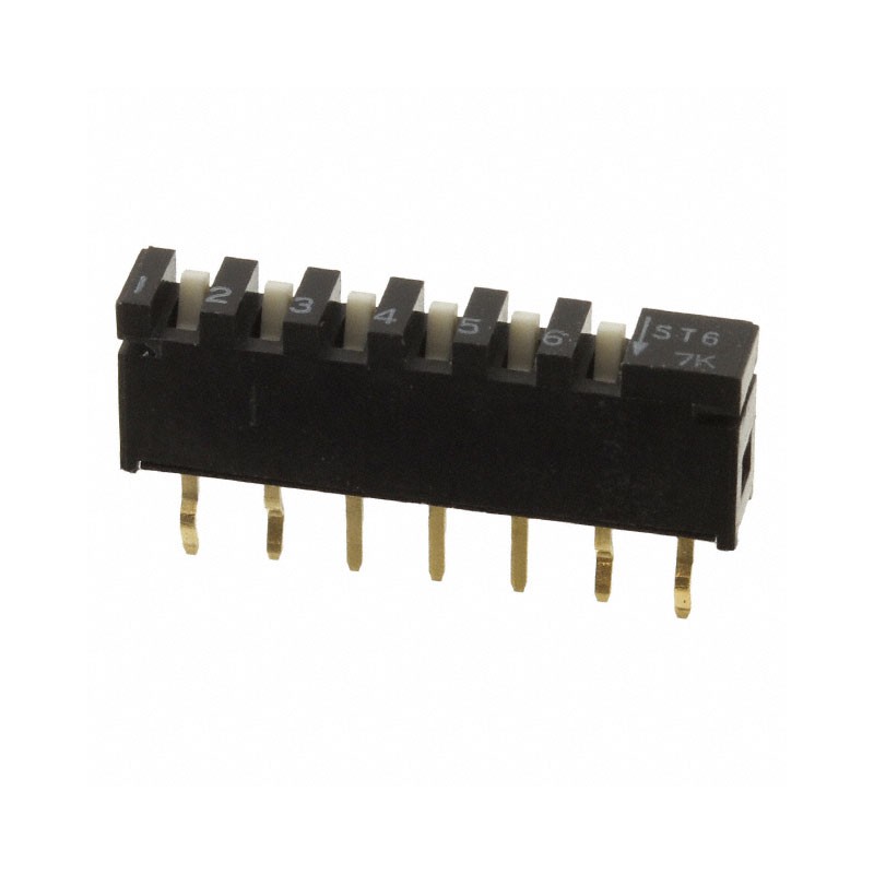 1 pcs : 1977104-3 - SWITCH SLIDE DIP SPST 0.01A 5V