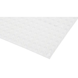 1 Bag of 150 - RS PRO Hemispherical PUR Self Adhesive Feet, 7.9mm diameter x 2.2mm height