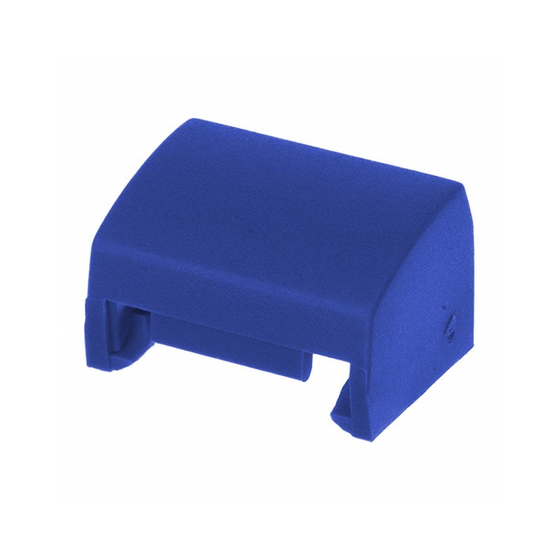 1 pcs : 1A00 - CAP TACTILE RECTANGULAR BLUE