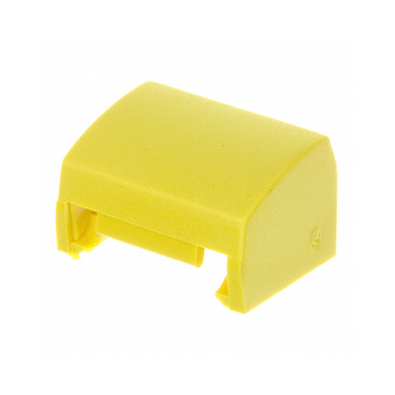1 pcs : 1A04 - CAP TACTILE RECTANGULAR YELLOW